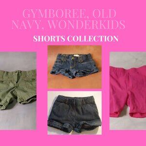 Gymboree, Old Navy, Wonderkids 4 Shorts Collection Bundle